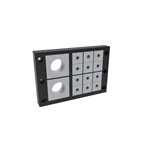 Sistema de entrada de cabos IP54 Classe de chama UL94-V0 Autoextinguível Estrutura destacável KBL 24/14-MT