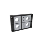 Sistema de entrada de cabos IP54 Classe de chama UL94-V0 Autoextinguível Estrutura destacável KBL KBL 24/8-MT