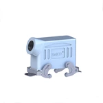 Conector de tomada e plugue industrial, conectores de fio para serviço pesado, acabamento com revestimento em pó 19300161531
