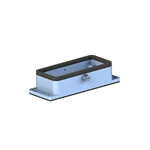 Conector de alta resistência com montagem de anteparo SO-H16B-ST-2B/C 09300160381