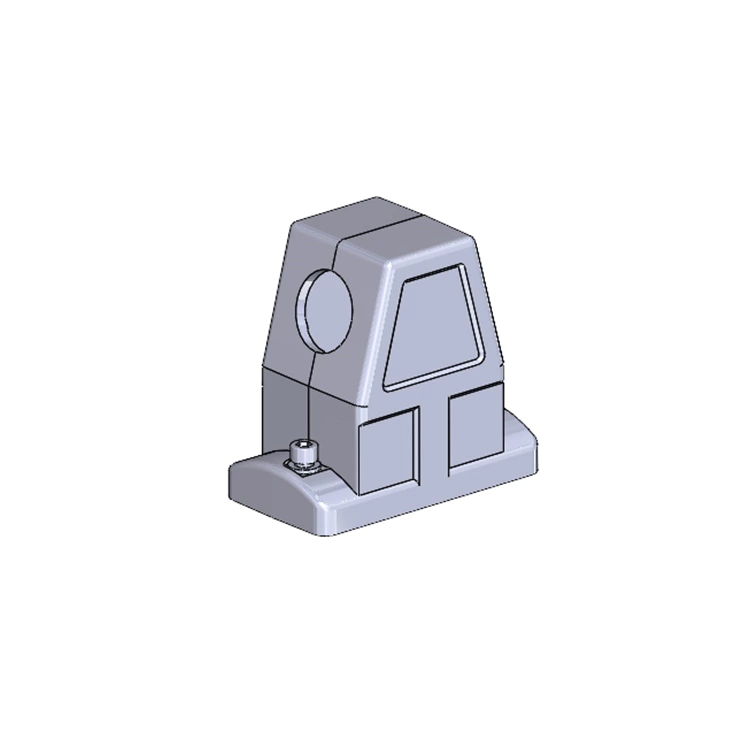 Conector de alta resistência IP68/IP69K para exaustor à prova d'água SO-HC10B-SKH-2S-M32 Entrada lateral