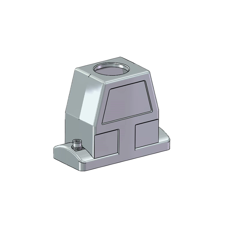 Conector de alta resistência IP68/IP69K à prova d'água, invólucro de capô SO-HC16B-TKH-2S-M32, entrada superior
