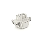 Conector para serviço pesado 6 pinos 16A Quick Push in conector retangular HE-006-FS 09330062716