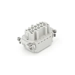Conector de alta resistência 16A 10 pinos fêmea de encaixe rápido HE-010-FS gaiola-braçadeira 09330102716