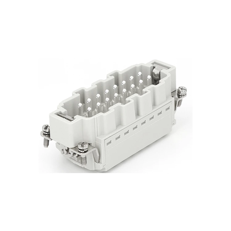 Conectores industriais HE-016-MS para serviços pesados, conector tipo gaiola, Quick Push in 09330162616