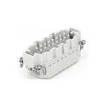 Conectores industriais HE-016-MS para serviços pesados, conector tipo gaiola, Quick Push in 09330162616