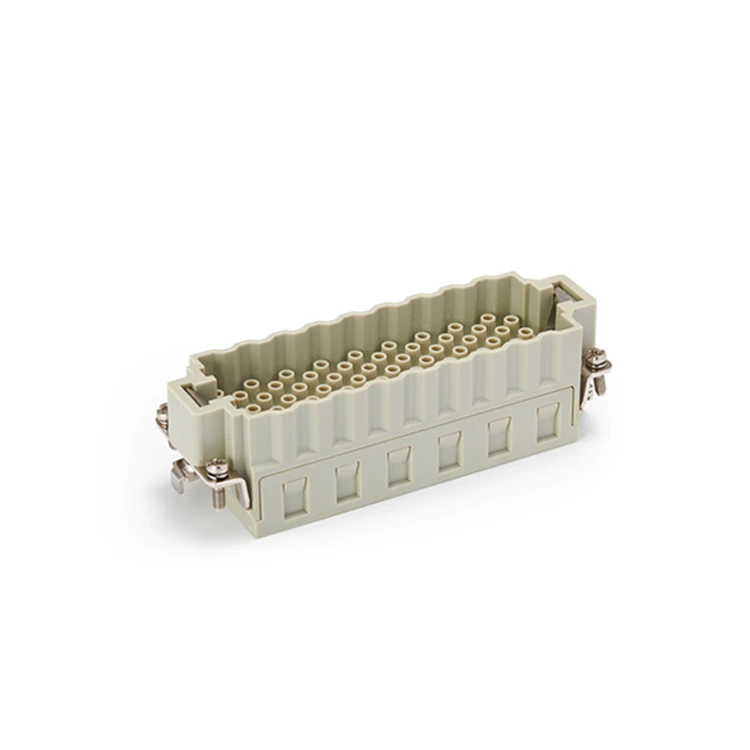 Conector de aviação de alta resistência com 72 pinos HEEE-072-MC Conector macho