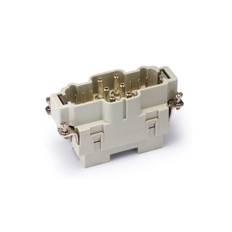 Conector retangular para serviço pesado HK-006.2/12-M (6-10 mm2) Terminal de parafuso 09380182602