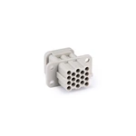 Conector retangular HQ-017-FC conectores de alta resistência 17 pinos 09120173101