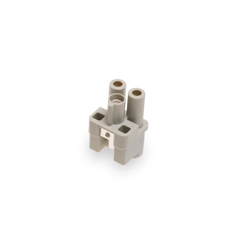 Conector industrial de 2 pinos 40A para serviços pesados HQV-002.2-F (4-10 mm2) 09120022751