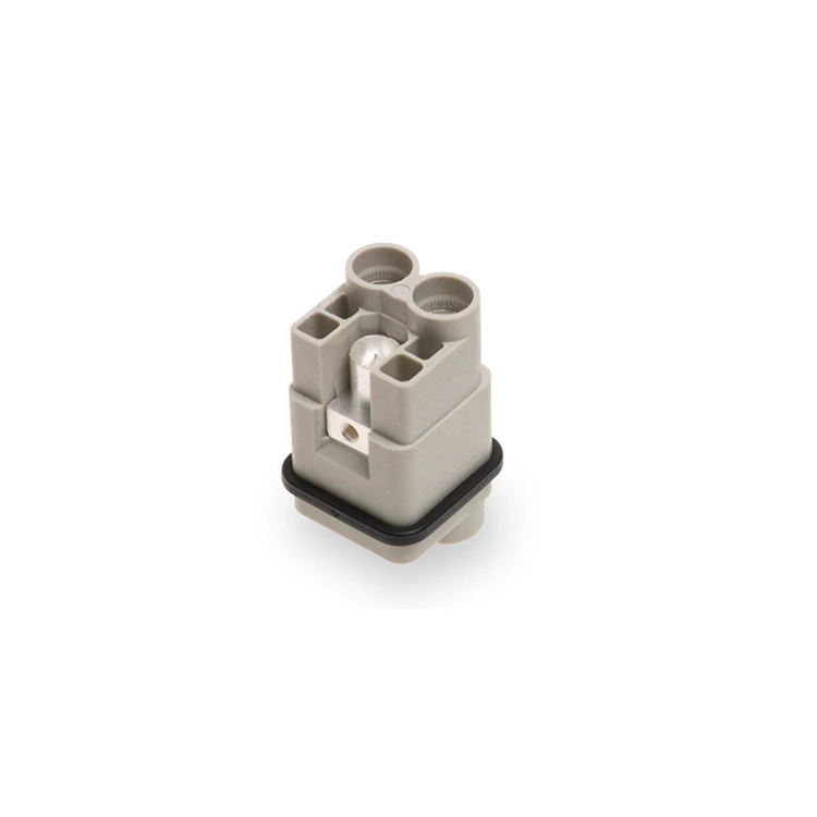 Conector industrial à prova d'água de 2 pinos 40A para serviços pesados HQV-002.2-M (4-10 mm2) 09120022651